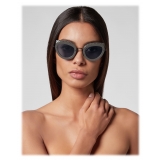 Philipp Plein - Jaqueline Collection - Grey Silver - Sunglasses - Philipp Plein Eyewear