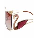 Philipp Plein - Flamant Collection - Oro Marrone - Occhiali da Sole - Philipp Plein Eyewear