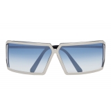Philipp Plein - Skull Collection - Grey Blue - Sunglasses - Philipp Plein Eyewear