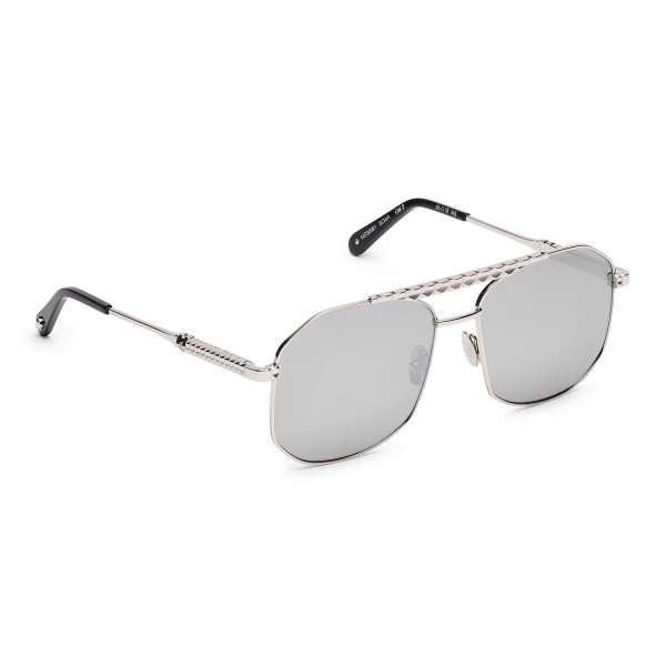 Philipp Plein - Statement Collection - Silver Black Smoked - Sunglasses - Philipp Plein Eyewear