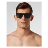 Philipp Plein - All Over PP Collection - Black Black - Sunglasses - Philipp Plein Eyewear