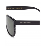 Philipp Plein - All Over PP Collection - Black Black - Sunglasses - Philipp Plein Eyewear