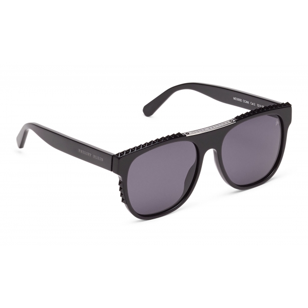 Philipp Plein - All Over PP Collection - Black Smoked - Sunglasses - Philipp Plein Eyewear