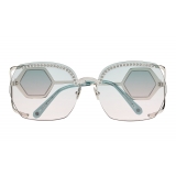 Philipp Plein - Statement Oversize Collection - Nickel Pink - Sunglasses - Philipp Plein Eyewear