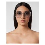 Philipp Plein - Statement Oversize Collection - Nickel Rosa - Occhiali da Sole - Philipp Plein Eyewear