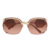 Philipp Plein - Statement Oversize Collection - Marrone Oro - Occhiali da Sole - Philipp Plein Eyewear