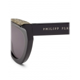 Philipp Plein - Statement Cat Eye Collection - Oro Marrone - Occhiali da Sole - Philipp Plein Eyewear