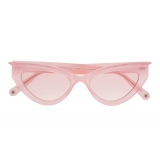 Philipp Plein - Statement Cat Eye Collection - Nickel Rosa - Occhiali da Sole - Philipp Plein Eyewear