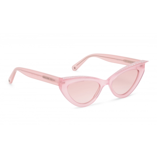 Philipp Plein - Statement Cat Eye Collection - Nickel Pink - Sunglasses - Philipp Plein Eyewear
