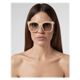 Philipp Plein - Cream Collection - Pink - Sunglasses - Philipp Plein Eyewear