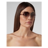 Philipp Plein - Tris Collection - Gold Brown - Sunglasses - Philipp Plein Eyewear