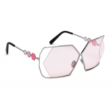 Philipp Plein - Tris Collection - Argento - Occhiali da Sole - Philipp Plein Eyewear