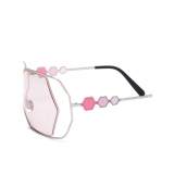 Philipp Plein - Tris Collection - Silver - Sunglasses - Philipp Plein Eyewear