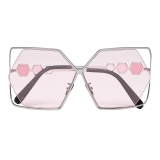 Philipp Plein - Tris Collection - Argento - Occhiali da Sole - Philipp Plein Eyewear