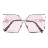 Philipp Plein - Tris Collection - Silver - Sunglasses - Philipp Plein Eyewear