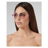 Philipp Plein - Statement Edges Collection - Silver - Sunglasses - Philipp Plein Eyewear