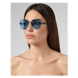 Philipp Plein - Statement Edges Collection - Black Blue - Sunglasses - Philipp Plein Eyewear