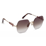 Philipp Plein - Statement Edges Collection - Oro Marrone - Occhiali da Sole - Philipp Plein Eyewear