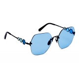 Philipp Plein - Statement Edges Collection - Nero Blu - Occhiali da Sole - Philipp Plein Eyewear