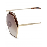 Philipp Plein - Vlinder Collection - Gold Brown - Sunglasses - Philipp Plein Eyewear