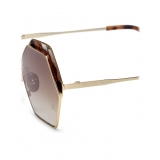 Philipp Plein - Vlinder Collection - Oro Marrone - Occhiali da Sole - Philipp Plein Eyewear