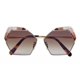 Philipp Plein - Vlinder Collection - Gold Brown - Sunglasses - Philipp Plein Eyewear