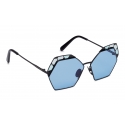 Philipp Plein - Vlinder Collection - Black Blue - Sunglasses - Philipp Plein Eyewear