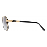 Cazal - Vintage 666 - Legendary - Nero Oro - Occhiali da Sole - Cazal Eyewear