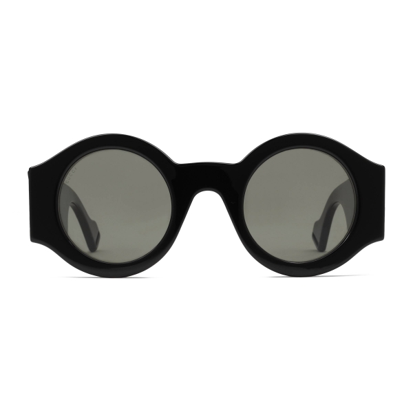 Gucci - Round Frame Acetate Sunglasses - Black - Gucci Eyewear