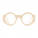 Gucci - Round Frame Acetate Sunglasses - Ivory - Gucci Eyewear