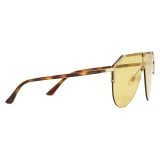 Gucci - Sunglasses with Mask Frame - Yellow - Gucci Eyewear