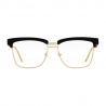 Gucci - Occhiali da Sole Quadrati in Metallo e Acetato - Nero - Gucci Eyewear