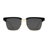 Gucci - Squared Metal and Acetate Sunglasses - Black Dark - Gucci Eyewear