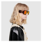 Gucci - Square Acetate Sunglasses - Turtle Twill - Gucci Eyewear
