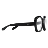 Gucci - Square Acetate Sunglasses - Black Gold Details - Gucci Eyewear