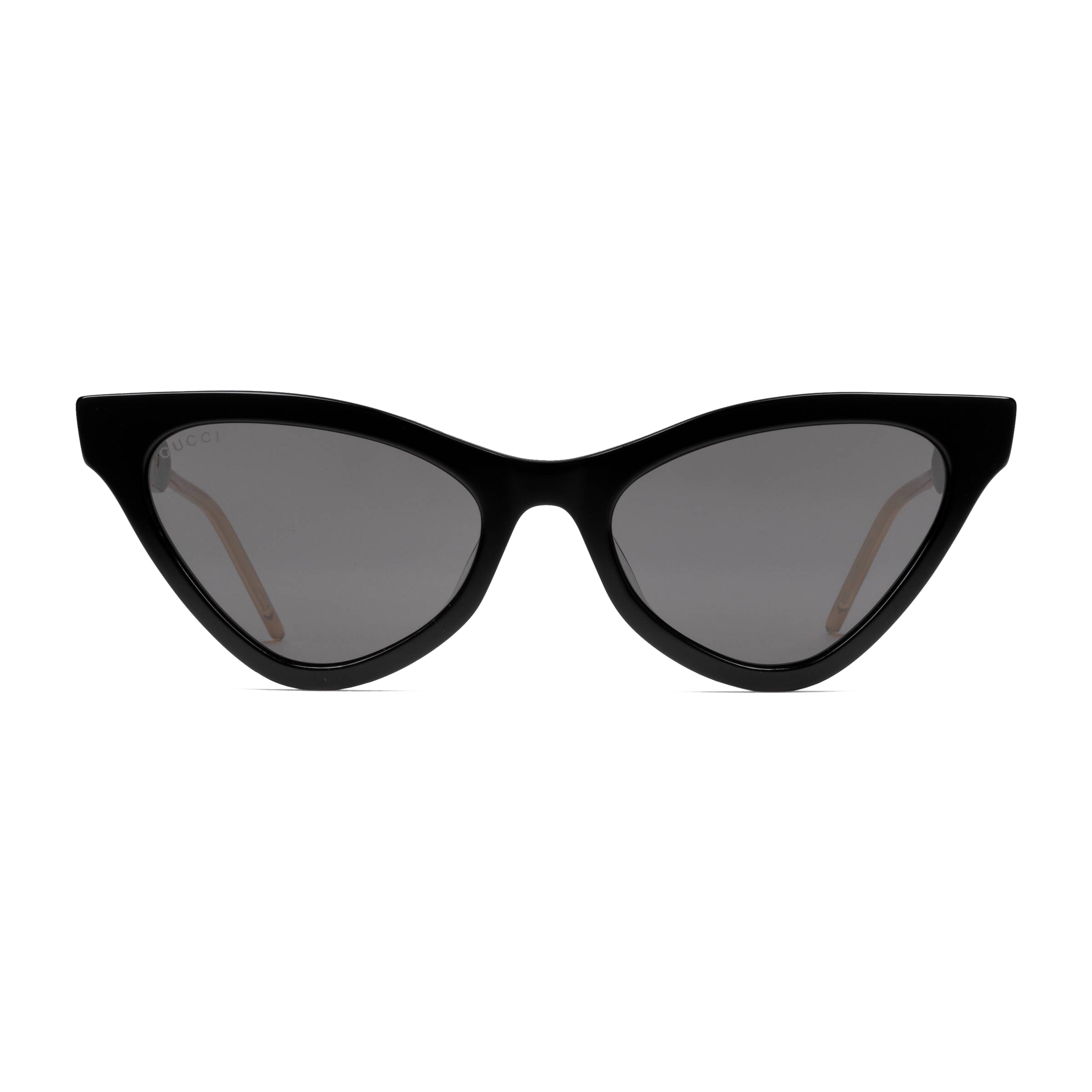 CHANEL Black Acetate Frame Cultured Pearl Cat-Eye Sunglasses