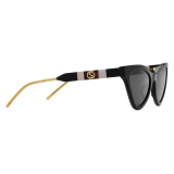 Gucci - Cat Eye Acetate Sunglasses - Black  - Gucci Eyewear