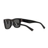 Valentino - Square Frame Acetate Sunglasses VLTN - Black - Valentino Eyewear