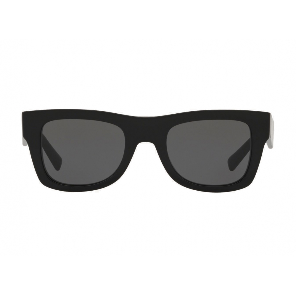 Valentino - Square Frame Acetate Sunglasses VLTN - Black - Valentino ...