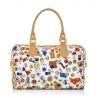 Divo Diva - Montecarlo - White - Leather Handbag - Made in Italy - Life is a Game Collection - Luxury High Quality