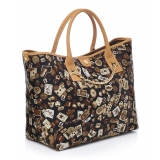 Divo Diva - Macao - Marrone - Borsa in Pelle - Made in Italy - Life is a Game Collection - Alta Qualità Luxury