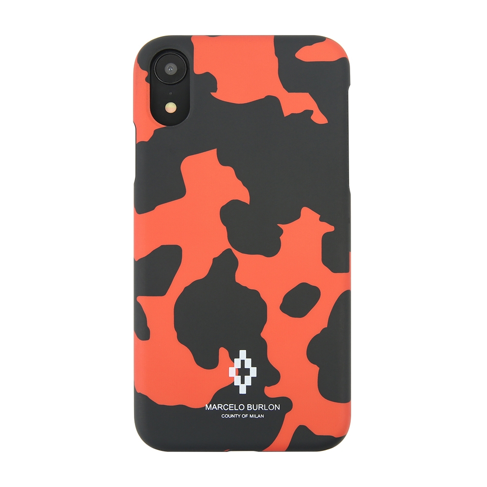 Abundantly uregelmæssig opladning Marcelo Burlon - Camouflage Orange Cover - iPhone XR - Apple - County of  Milan - Printed Case - Avvenice