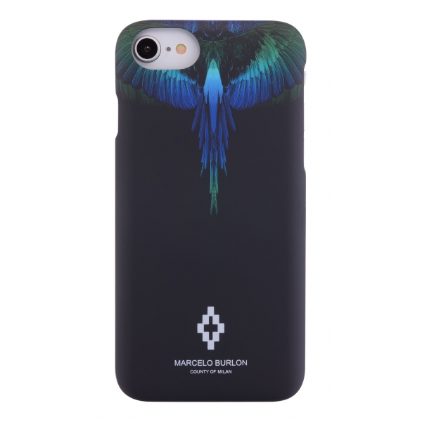 Marcelo Burlon - Blue Wings - iPhone 8 7 - Apple - County of Milan - - Avvenice