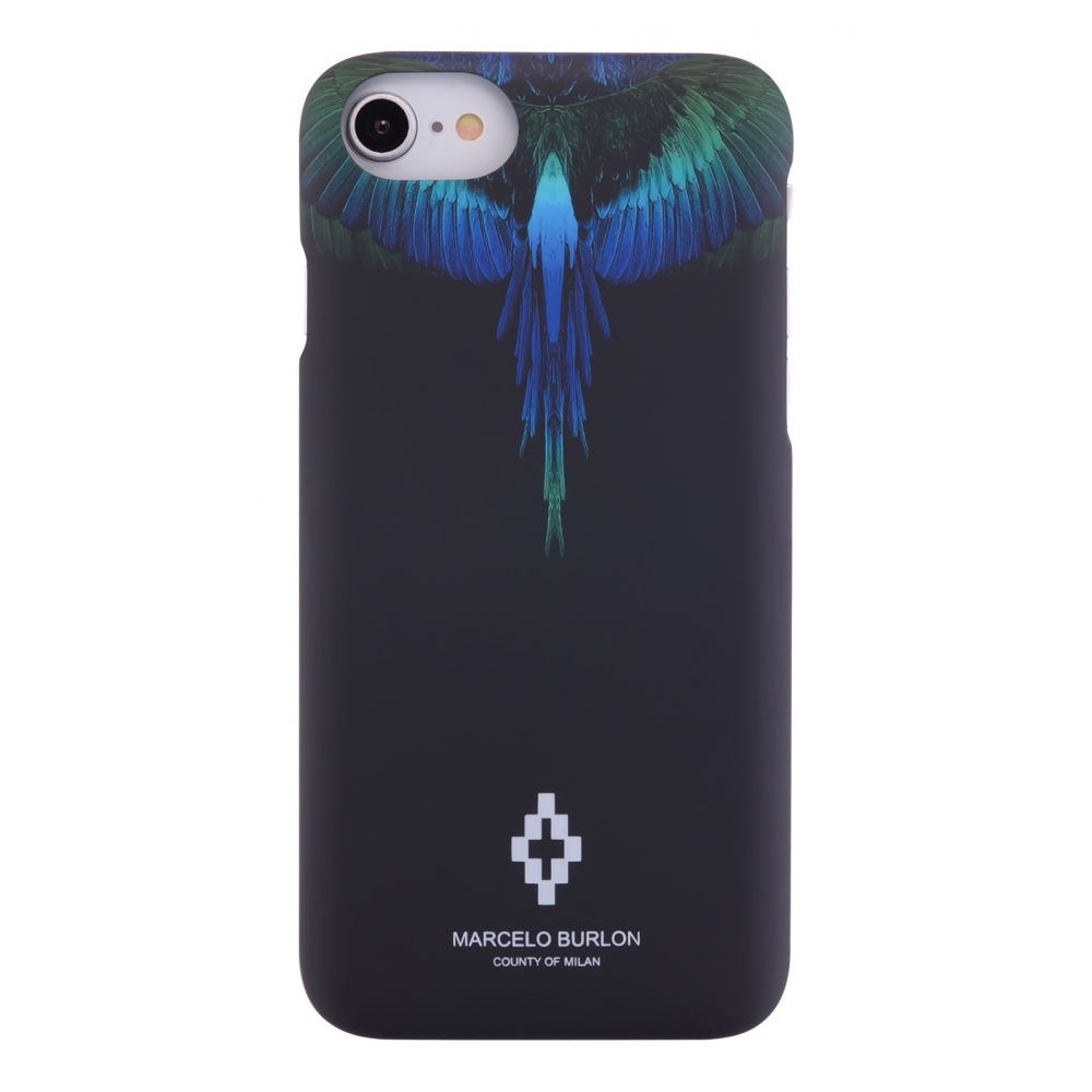 Marcelo Burlon - Blue Wings - iPhone 8 7 - Apple - County of Milan - - Avvenice