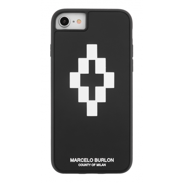 Marcelo Burlon - Cover 3D Cross - iPhone 8 / 7 - Apple - County of Milan - Cover Stampata