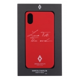 Marcelo Burlon - Cover Love - iPhone XS Max - Apple - County of Milan - Cover Stampata