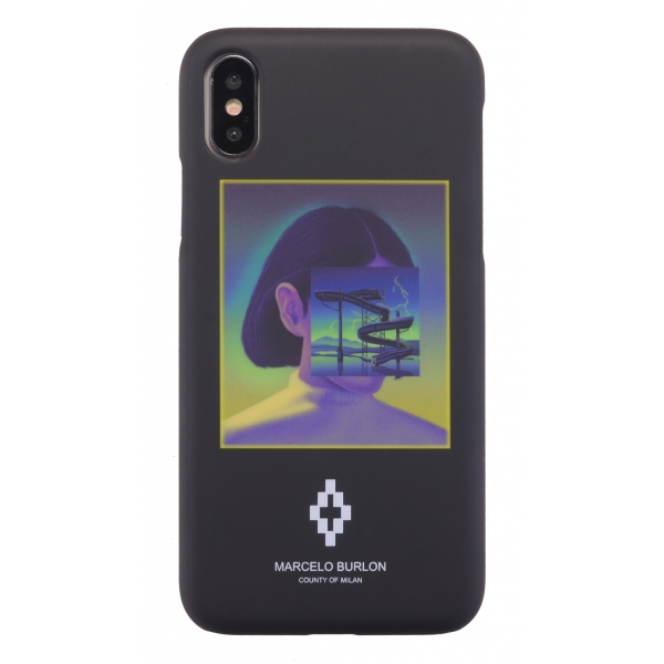 Marcelo Burlon - Cover Pool Dexter - iPhone XS Max - Apple - County of Milan - Cover Stampata