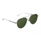 Bottega Veneta - Occhiali da Sole Aviator in Metallo - Rutenio Verdi - Occhiali da Sole - Bottega Veneta Eyewear