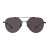 Bottega Veneta - Occhiali da Sole Aviator in Metallo - Nero Grigio - Occhiali da Sole - Bottega Veneta Eyewear