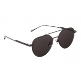 Bottega Veneta - Metal Aviator Sunglasses - Black Grey - Sunglasses - Bottega Veneta Eyewear